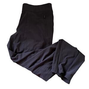 Athleta Black Athleisure Multi-Pocket Cargo Jogger Pants